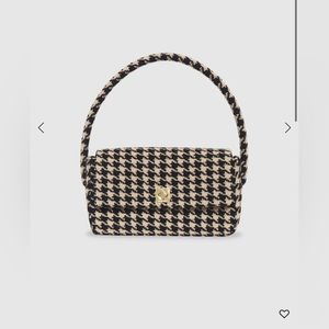 Anine Bing Nico Bag in Houndstooth
